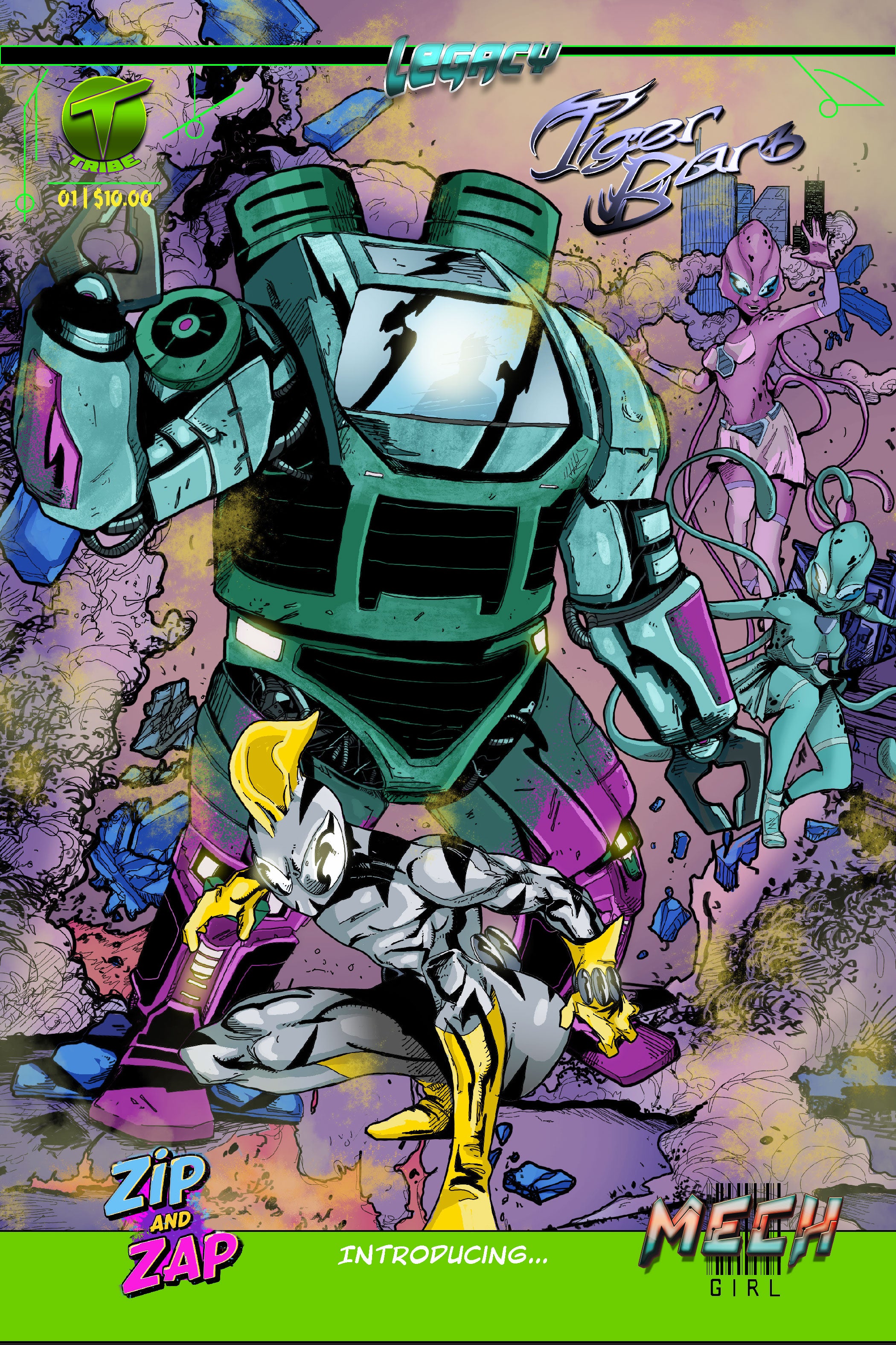 Tiger Barb #1 Founders Pack