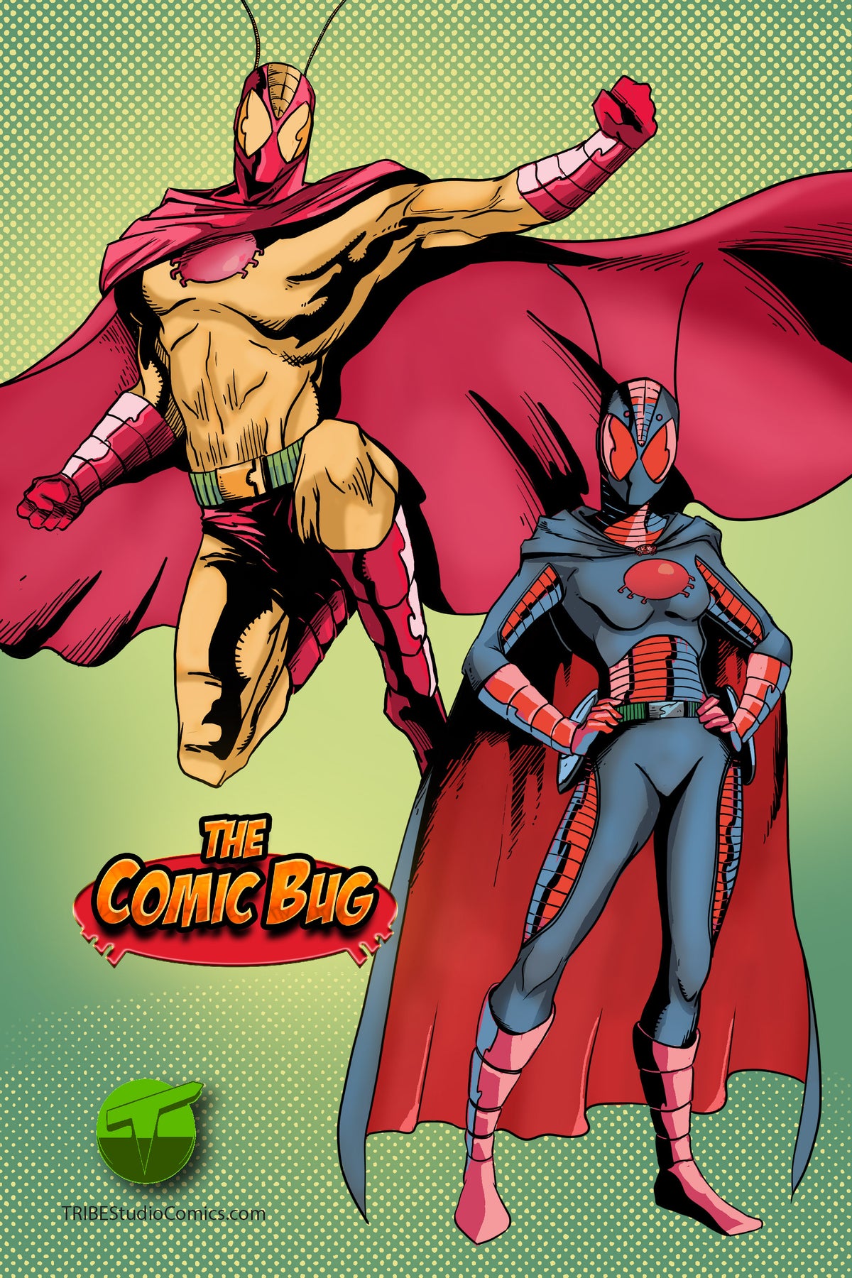 The Comic Bug Print 3 - 11x17 Inch