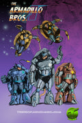 The Armadillo Bros Promo 11 x 17 Print 1