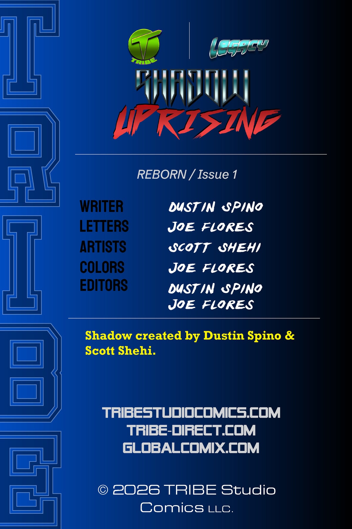 Shadow: Uprising - REBORN #1 - Digital Issue